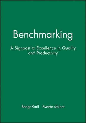 Паперова книга «Benchmarking: A Signpost to Excellence in Quality and Productivity + Workbook», авторів Бенгт Карлоф, Сванте Остблом - фото №1