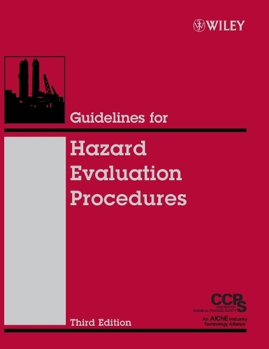 Бумажная книга «Guidelines for Hazard Evaluation Procedures», автор CCPS (Центр безопасности химических процессов) - фото №1