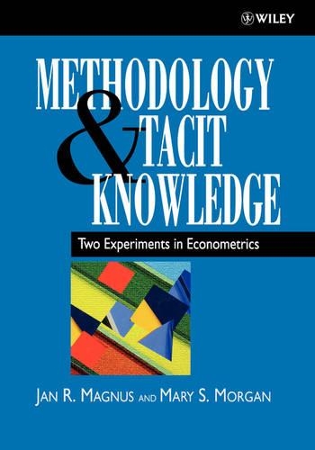 [object Object] «Methodology and Tacit Knowledge: Two Experiments in Econometrics», авторов Ян Р. Магнус, Мэри С. Морган - фото №1
