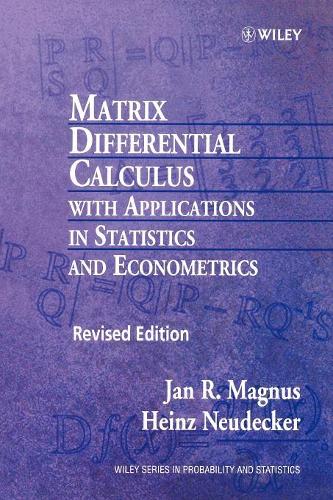 [object Object] «Matrix Differential Calculus with Applications in Statistics and Econometrics», авторів Хайнц Нойдекер, Ян Р. Магнус - фото №1