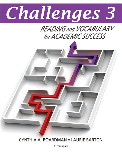 Паперова книга «Challenges 3: Reading and Vocabulary for Academic Success», авторів Синтія А. Бордман, Лорі Бартон - фото №1