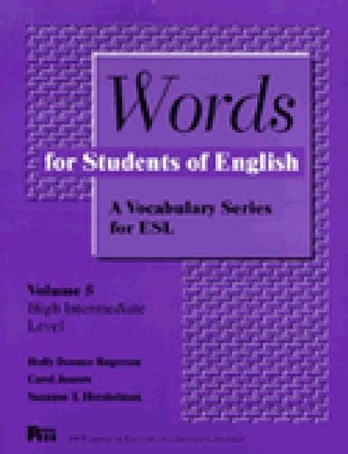 Бумажная книга «Words for Students of English: A Vocabulary Series for ESL», авторов Кэрол Джасноу, Холли Димер Роджерсон, Сюзанна Хершельман - фото №1