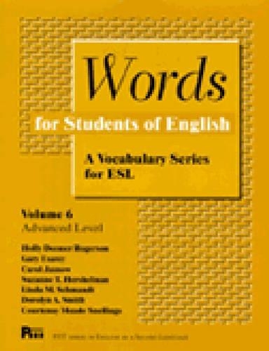 Бумажная книга «Words for Students of English: A Vocabulary Series for ESL», авторов Кэрол Джасноу, Доролин Смит, Гэри Эсари, Холли Димер Роджерсон, Линда Шмандт, Сюзанна Хершельман - фото №1
