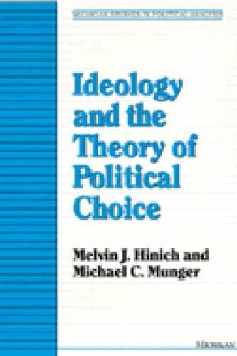 Бумажная книга «Ideology and the Theory of Political Choice», авторов Мелвин Дж. Хинич, Майкл К. Мангер - фото №1
