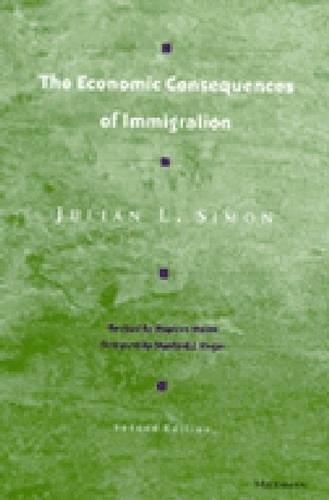 Паперова книга «The Economic Consequences of Immigration», автор Джуліан Л. Саймон - фото №1