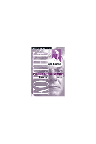 Паперова книга «Poetry at One Remove: Essays», автор Джон Кете - фото №1