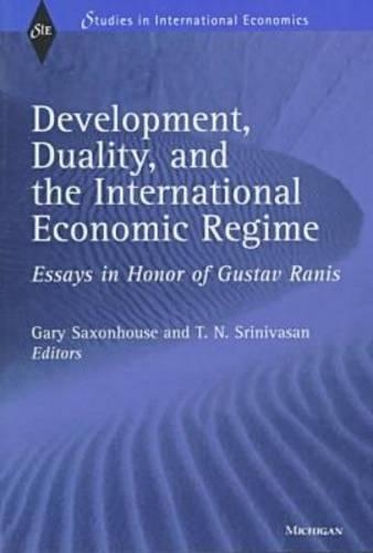 Бумажная книга «Development, Duality and the International Economic Regime: Essays in Honor of Gustav Ranis», автор Гэри Саксонхаус - фото №1