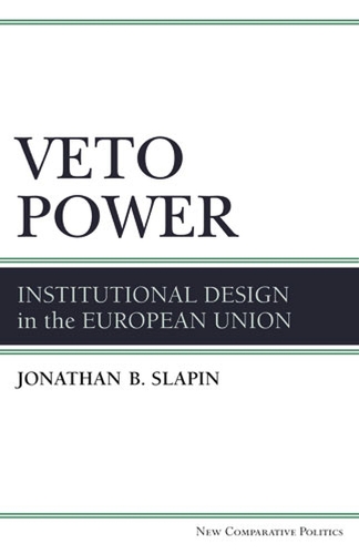 Бумажная книга «Veto Power: Institutional Design in the European Union», автор Джонатан Слапин - фото №1