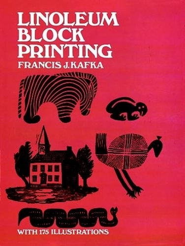 Паперова книга «Linoleum Block Printing», автор Френсіс Дж. Кафка - фото №1