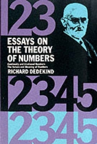 Бумажная книга «Essays on the Theory of Numbers», авторов Боб Блейсделл, Ричард Дедекинд - фото №1