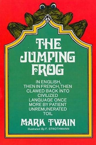 Паперова книга «The Jumping Frog», автор Марк Твен - фото №1