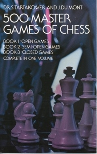 Бумажная книга «500 Master Games of Chess», авторов С. Тартаковер, Рональд Хердер - фото №1
