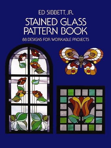 Паперова книга «Stained Glass Pattern Book: 88 Designs for Workable Projects», автор Ед Сіббетт - фото №1