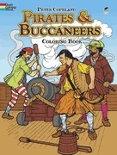 Паперова книга «Pirates & Buccaneers Coloring Book», автор Пітер Ф. Коупленд - фото №1