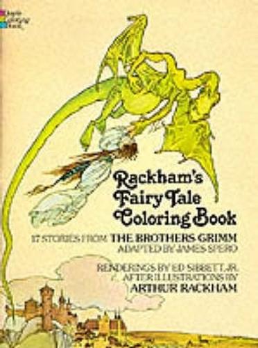 Бумажная книга «Rackham'S Fairy Tale Colouring Book», автор Артур Рэкхем - фото №1