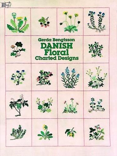 Бумажная книга «Danish Floral Charted Designs», авторов Фрэнсис Листер Хокс, Герда Бенгтссон - фото №1