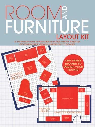 Паперова книга «Room and Furniture Layout Kit», автор Мансі Хендлер - фото №1