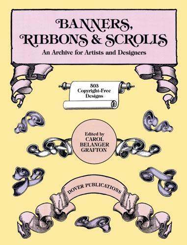 Бумажная книга «Banners, Ribbons and Scrolls», автор Кэрол Графтон - фото №1