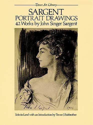 Бумажная книга «Portrait Drawings», автор Джон Сингер Сарджент - фото №1