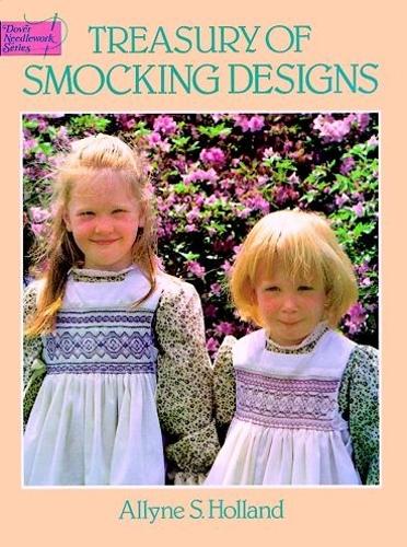 Бумажная книга «Treasury of Smocking Designs», автор А.С. Холланд - фото №1