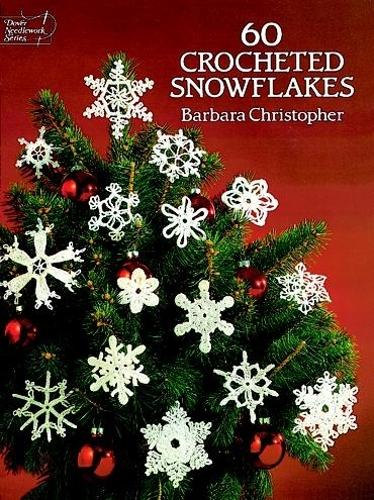 Бумажная книга «60 Crocheted Snowflakes», автор Барбара Кристофер - фото №1
