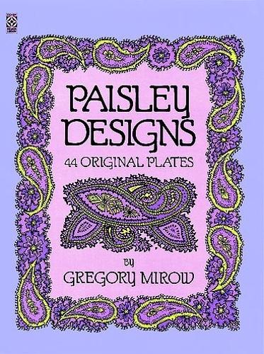 Паперова книга «Paisley Designs», автор Грегорі Міров - фото №1