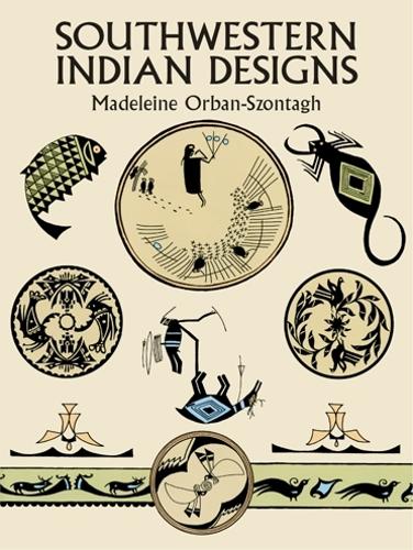 Бумажная книга «Southwestern Indian Designs», автор Мадлен Орбан-Шонтаг - фото №1