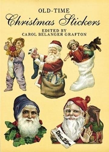Paper book «Old-Time Christmas Stickers», author Carol Grafton - фото №1