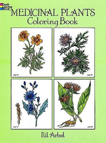 [object Object] «Medicinal Plants Coloring Book», автор Илил Арбель - фото №1