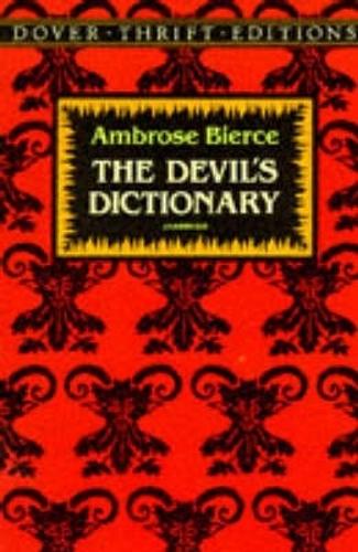 Паперова книга «The Devil's Dictionary», автор Амброз Бірс - фото №1