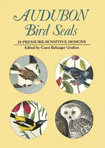 Бумажная книга «Audubon Bird Seals: 24 Pressure-Sensitive Designs», автор Джон Джеймс Одюбон - фото №1