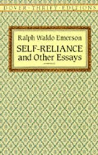 Паперова книга «Self Reliance», автор Ральф Уолдо Емерсон - фото №1