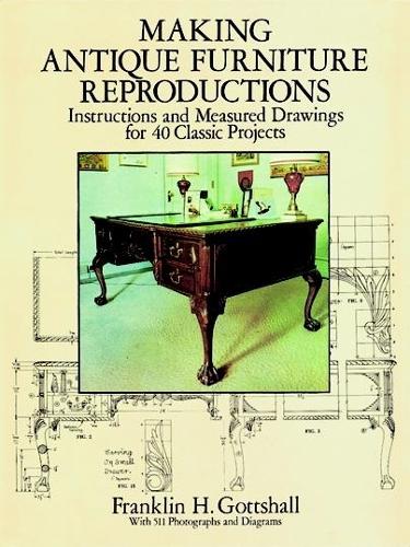 Бумажная книга «Making Antique Furniture Reproductions: Instructions and Measured Drawings for 40 Classic Projects», автор Франклин Х. Готтсхолл - фото №1
