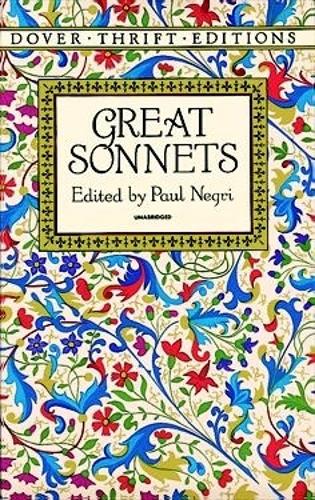 Бумажная книга «Great Sonnets», автор Пол Негри - фото №1