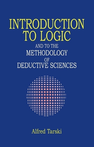 Паперова книга «Introduction to Logic», автор Альфред Тарські - фото №1