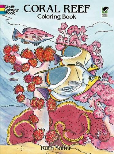 Паперова книга «Coral Reef Coloring Book», автор Рут Соффер - фото №1
