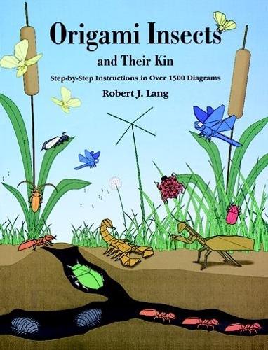 Паперова книга «Origami Insects and Their Kin», автор Роберт Дж. Ленг - фото №1