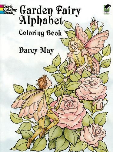 Бумажная книга «Garden Fairy Alphabet Coloring Book», автор Дарси Мэй - фото №1