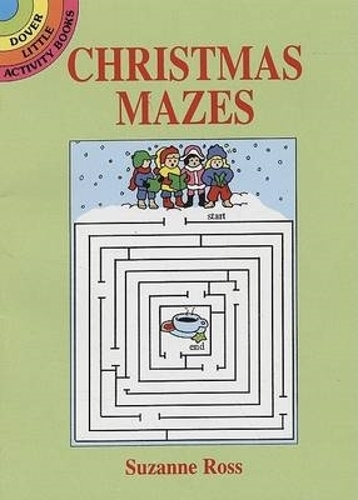 Бумажная книга «Christmas Mazes», автор Сюзанна Росс - фото №1