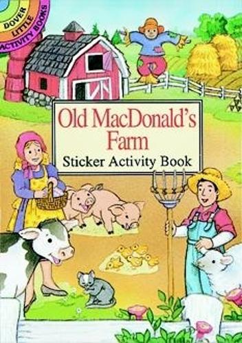 Бумажная книга «Old MacDonald's Farm Sticker Activity Book», автор Кэти Бейлон - фото №1
