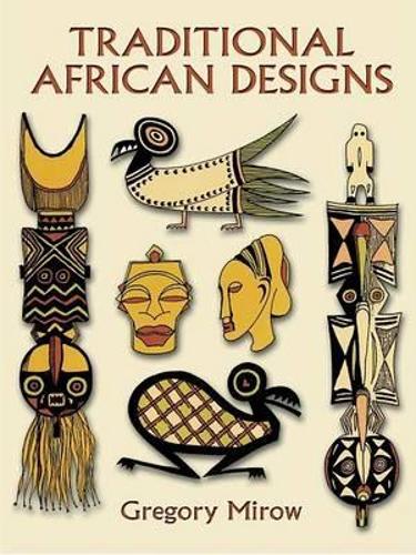 Паперова книга «Traditional African Designs», автор Грегорі Міров - фото №1