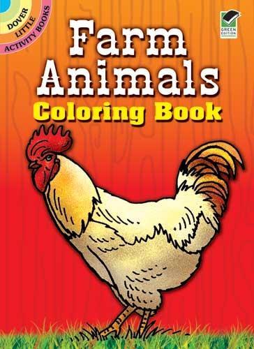Бумажная книга «Farm Animals Coloring Book», автор Лиза Бонфорте - фото №1