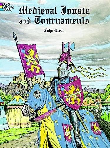 Бумажная книга «Medieval Jousts and Tournaments», авторов Clip Art, Джон Грин - фото №1