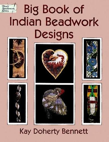 Бумажная книга «Big Book Indian Beadwork Designs», автор Кей Д. Беннетт - фото №1