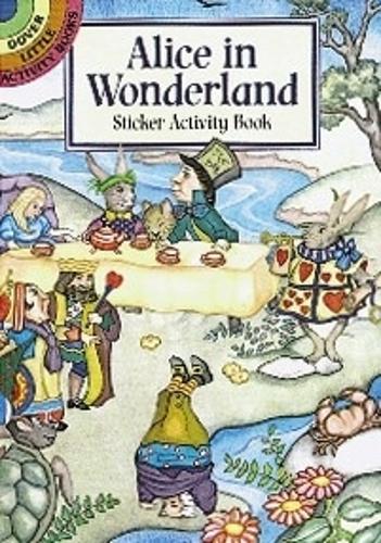 Бумажная книга «Alice in Wonderland Sticker Activity Book», автор Марти Нобл - фото №1