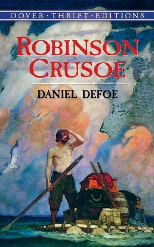 Паперова книга «Robinson Crusoe», автор Данiель Дефо - фото №1