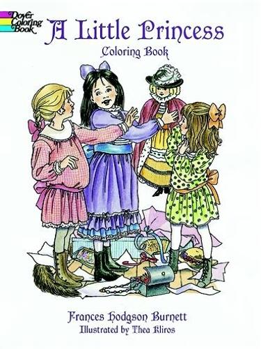 Бумажная книга «A Little Princess Coloring Book», автор Фрэнсис Бернетт - фото №1