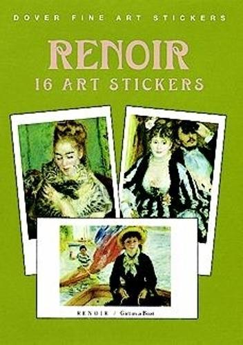 Бумажная книга «Renoir: 16 Art Stickers», автор Пьер-Огюст Ренуар - фото №1