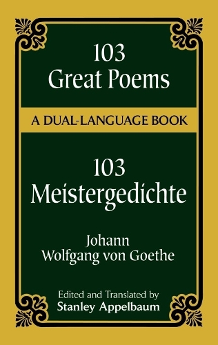 Паперова книга «103 Great Poems», автор Йоган Вольфганг Гете - фото №1
