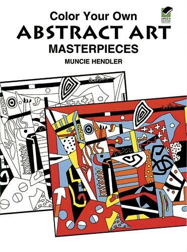 Бумажная книга «Colour Your Own Abstract Art», авторов Хендлер, Марти Нобл - фото №1